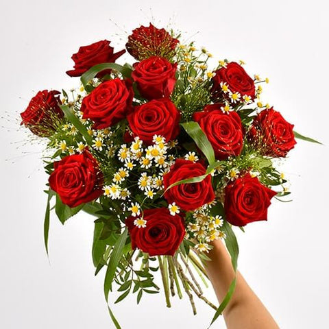 Bouquet de roses "Idylle"